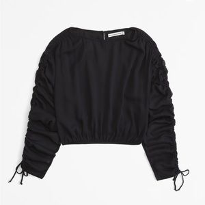 Abercrombie & Fitch Cinched Dolman Bubble Top, size Medium